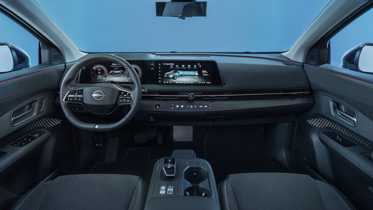 MDP Nissan Ariya 2026 interior ¿Es el Nissan Ariya 2026 el SUV eléctrico más prometedor del mercado?