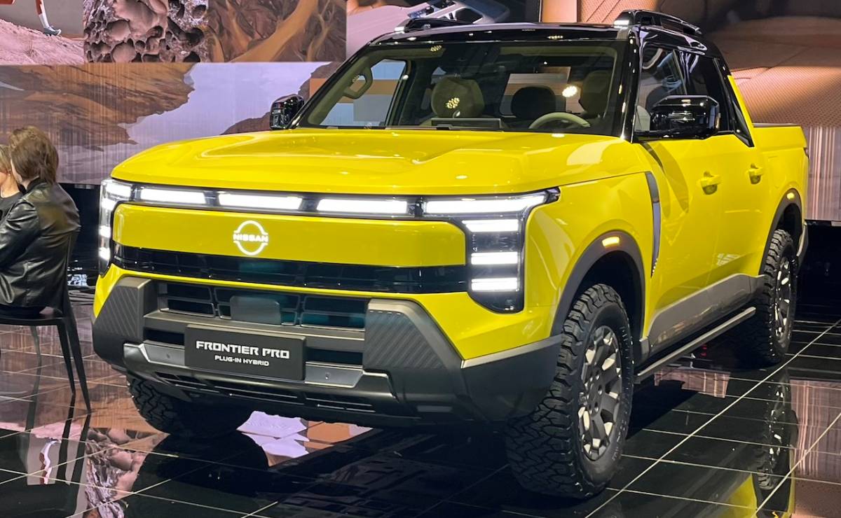 MDP Nissan Frontier Pro frente 1 Nissan Frontier Pro: La Revolución Eléctrica de las Pick Ups Medianas
