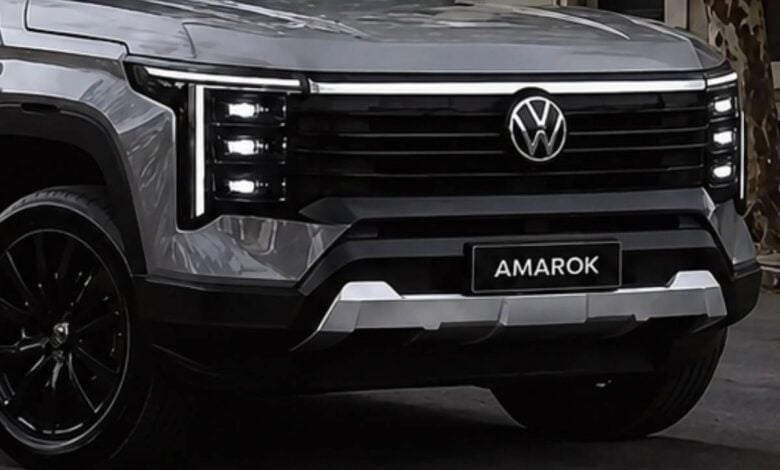 MDP Nueva Volkswagen Amarok 2027 teaser 1 La Renovación Más Esperada: Volkswagen Amarok 2027 Lista para Impactar el Mercado del Mercosur