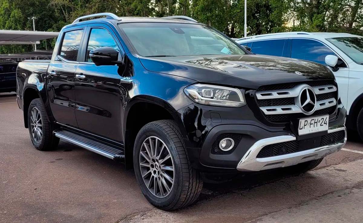 MDP PICK UP MERCEDES BANZ CLASE X FRENTE Mercedes-Benz Clase X: La Pick-Up Que Nunca Llegó a Comprarse en Argentina