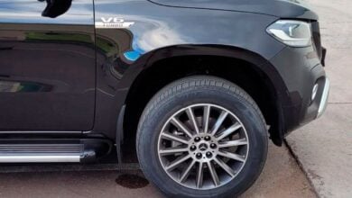 Mercedes-Benz Clase X: La Pick-Up Que Nunca Llegó a Comprarse en Argentina MDP PICK UP MERCEDES BENZ CLASE X LLANTA Mercedes-Benz Clase X: La Pick-Up Que Nunca Llegó a Comprarse en Argentina