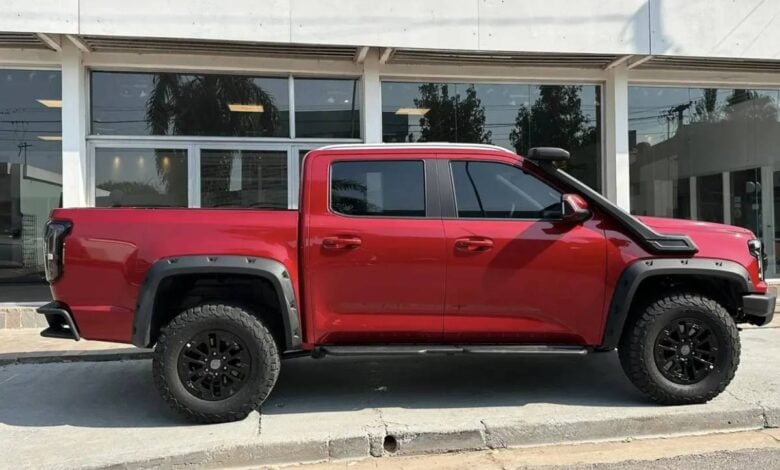 MDP Pick up JMC Grand Avenue Dadao Pro perfil 2 La JMC Grand Avenue Dadao Pro: ¿La próxima estrella en el segmento de pick ups medianas?