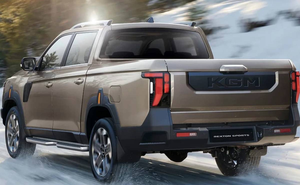 MDP Pick up KGM Musso Grand 2026 accion trasera KGM Musso Grand 2026: La Novedosa Pick-Up que Promete Revolucionar el Segmento