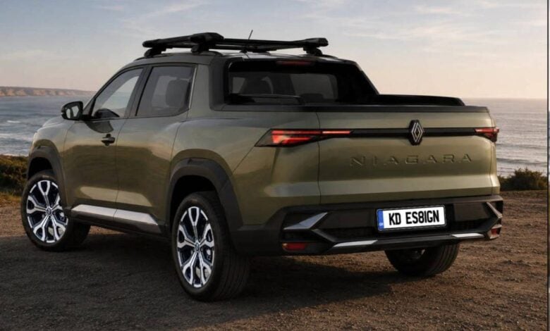 La Nueva Renault Niagara se Proyecta como la Pick-Up Más Esperada de la Región MDP Renault Niagara 2027 trasera 1 La Nueva Renault Niagara se Proyecta como la Pick-Up Más Esperada de la Región