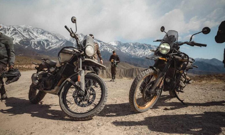 Royal Enfield Himalayan 450: ¿La moto más esperada del mercado off-road en 2026? MDP Royal Enfield Himalayan 450 cordillera de fondo Royal Enfield Himalayan 450: ¿La moto más esperada del mercado off-road en 2026?