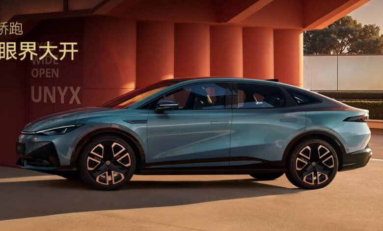 MDP Sedan Volkswagen ID. Unyx 07 perfil Volkswagen ID. Unyx 07: La Nueva Apuesta Eléctrica que Sacudirá el Mercado Chino
