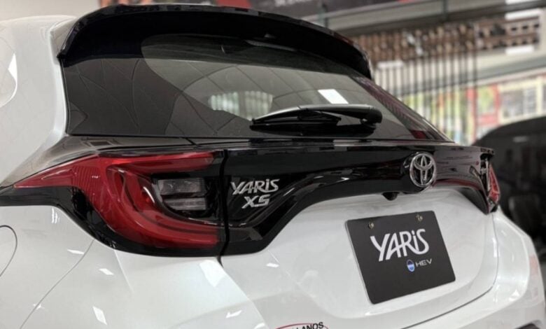 MDP Toyota Yaris Hibrido 2026 trasera Toyota Yaris Híbrido 2026: La Opción Más Asequible en el Mundo de los Híbridos