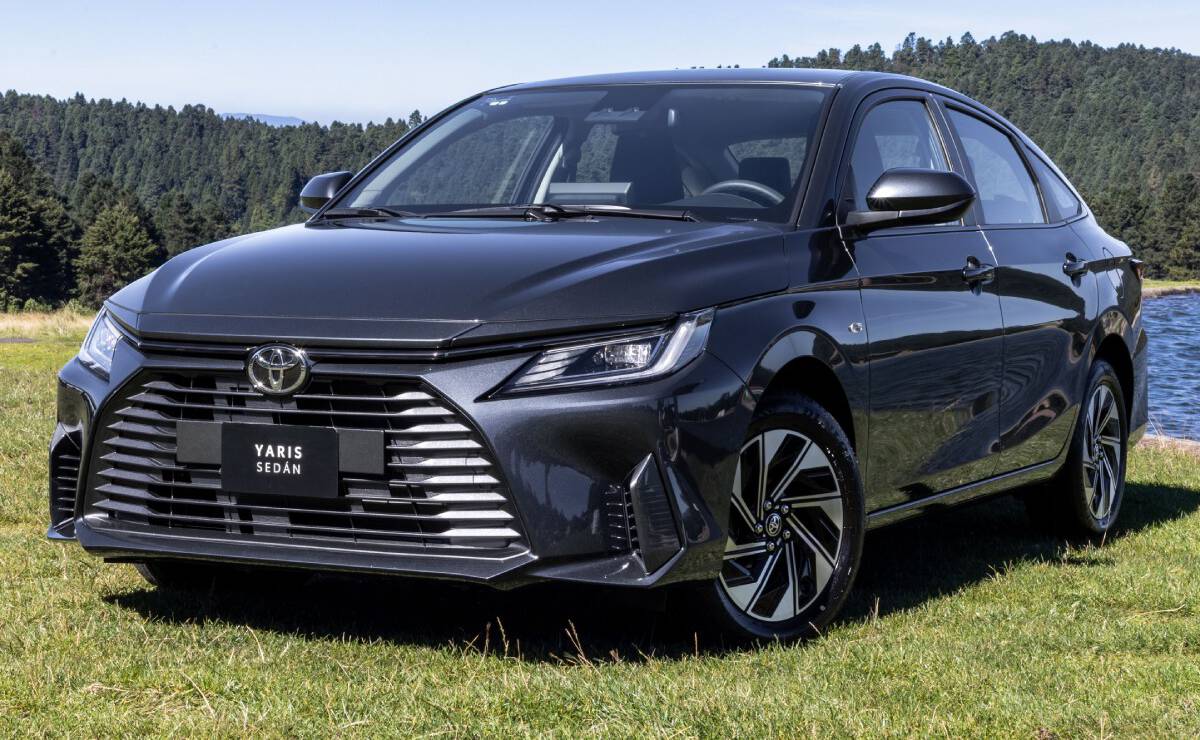 MDP Toyota Yaris sedan hibrido frente Nuevo Toyota Yaris Sedán Híbrido: La Evolución Ecológica y Económica que México Esperaba