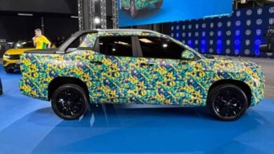 ¿Está la Volkswagen Tukan lista para revolucionar el mercado de las pick-ups en Sudamérica? MDP Volkswagen Tukan camuflada perfil ¿Está la Volkswagen Tukan lista para revolucionar el mercado de las pick-ups en Sudamérica?