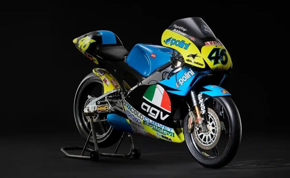 MDP aprilia valentino rossi 2 La Mítica Aprilia RS125R de Valentino Rossi Disponible: ¿Un Sueño Posible para los Amantes del Motociclismo?