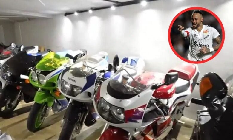 MDP coleccion motos neymar La impresionante colección de motos clásicas de Neymar Jr: Un vistazo exclusivo a su garage