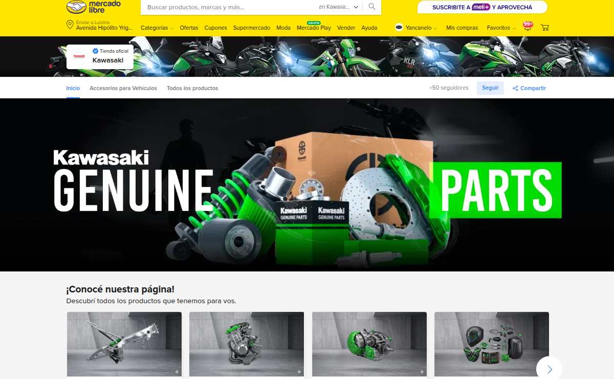 MDP croven tienda digital kawasaki Nuevas Tiendas Oficiales en Mercado Libre: El Futuro de la Movilidad Individual