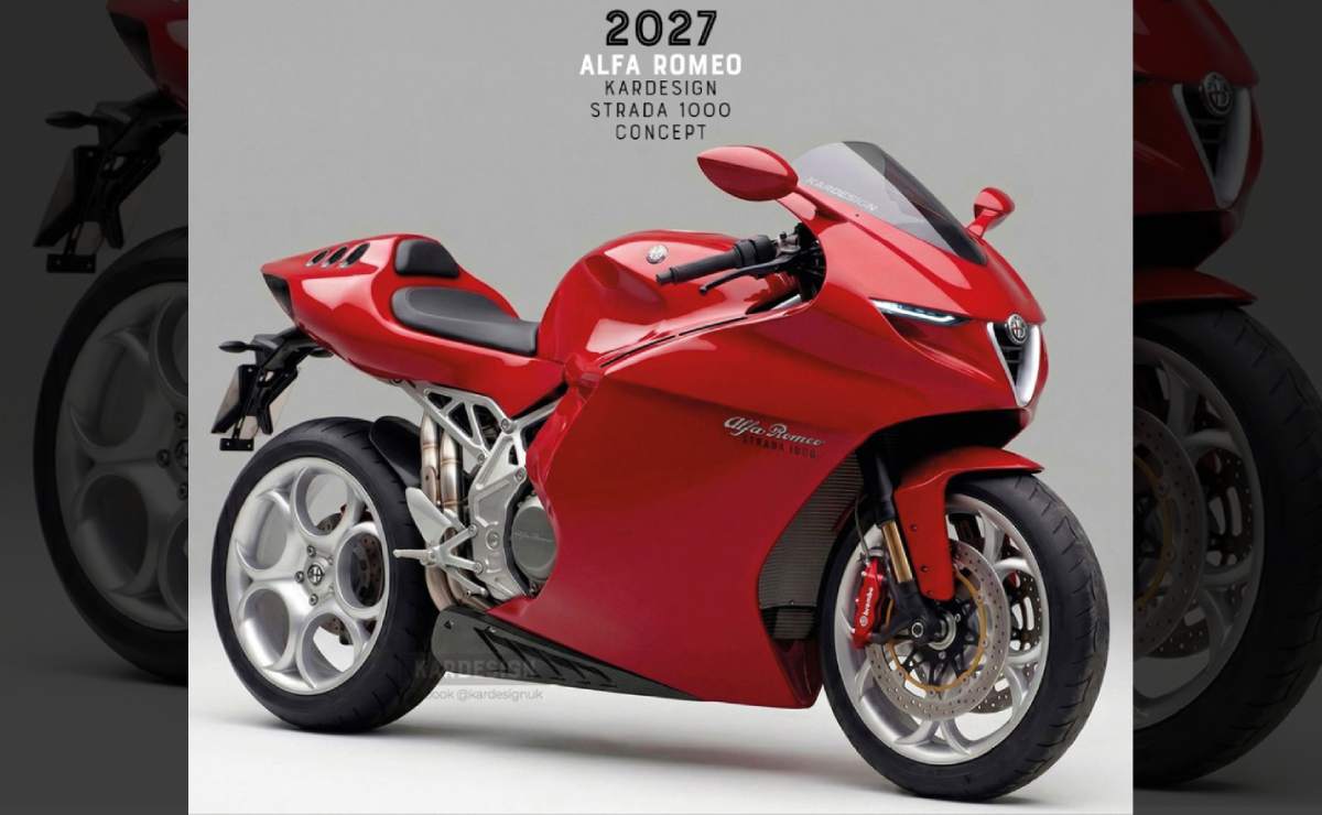 MDP moto alfa romeo 1 Alfa Romeo Strada 1000 Concept: La Superbikes Italiana que está Robando Miradas