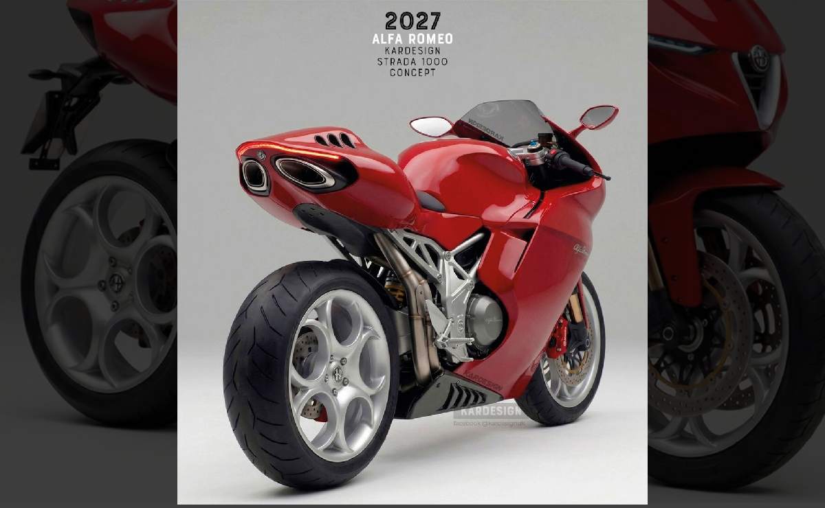 MDP moto alfa romeo 2 Alfa Romeo Strada 1000 Concept: La Superbikes Italiana que está Robando Miradas
