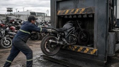 MDP motos compactadas ley Pérdida Final: La Propuesta que Buscan Afectar a las Motos con Escapes Libres en Buenos Aires
