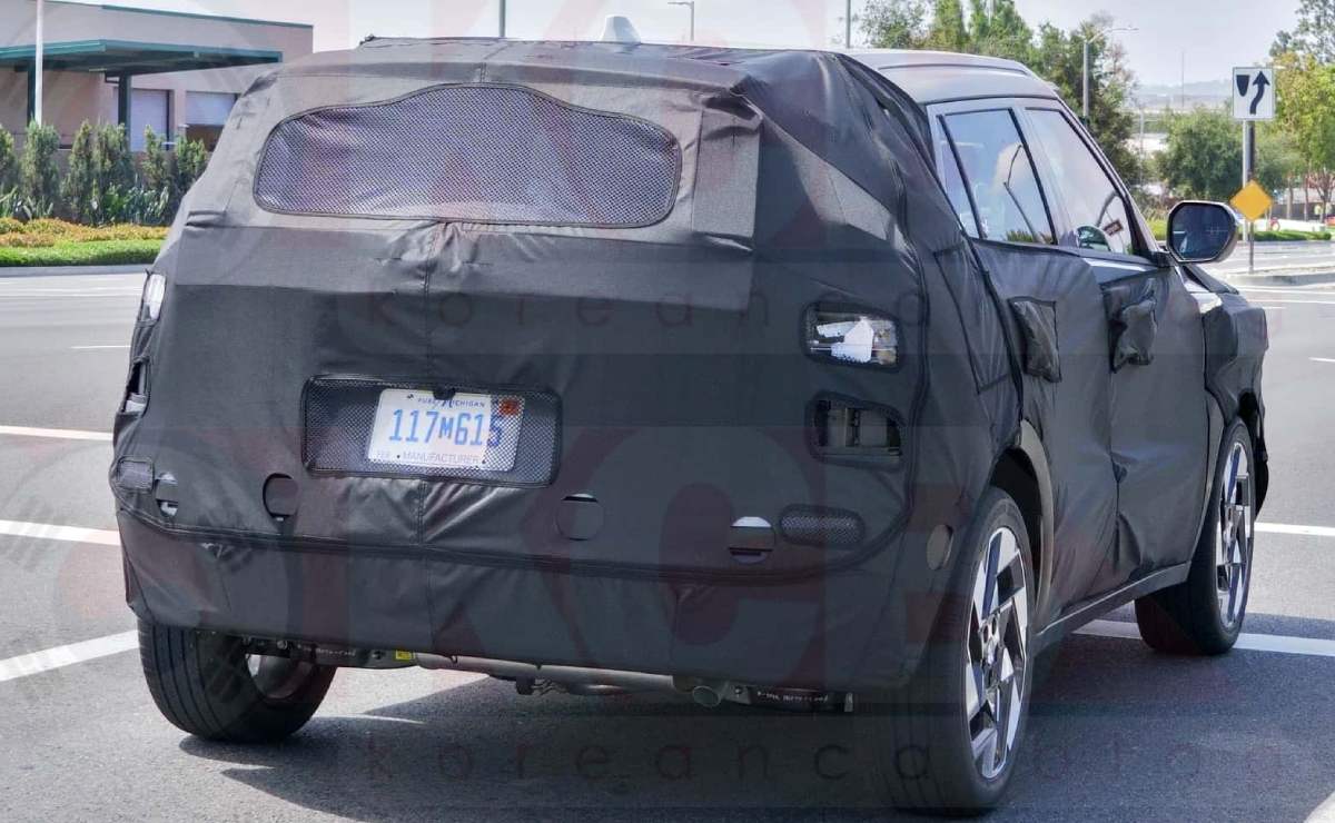 Vista trasera de la Hyundai Creta