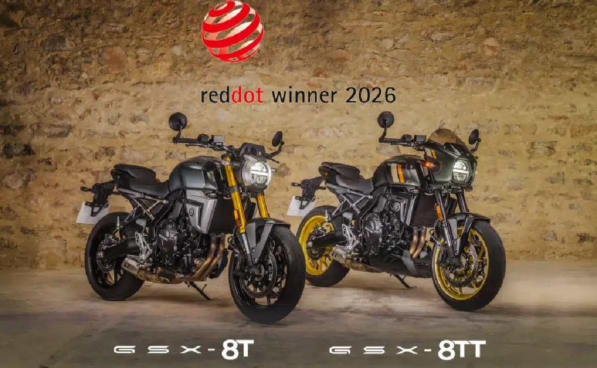 MDP suzuki red dot Suzuki GSX-8T y GSX-8TT: Innovación y Estilo en el Escenario Global de las Motos