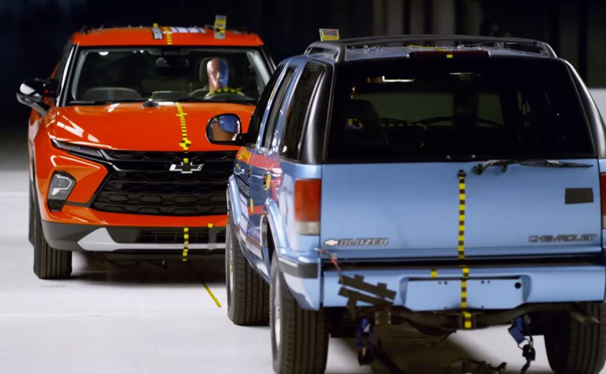 MDP CHevrolet Blazer Choque 2 El Impactante Choque Entre Dos Épocas: Chevrolet Blazer 1996 vs 2026