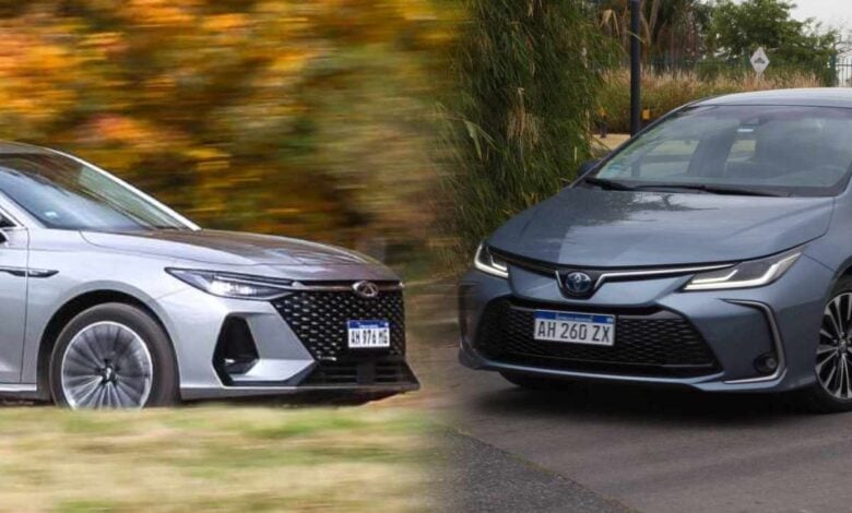 Chery Arrizo 8 Híbrido Enchufable: Un Salto Cuantitativo en el Segmento C MDP Chery Arrizo 8 vs Toyota Corolla Chery Arrizo 8 Híbrido Enchufable: Un Salto Cuantitativo en el Segmento C