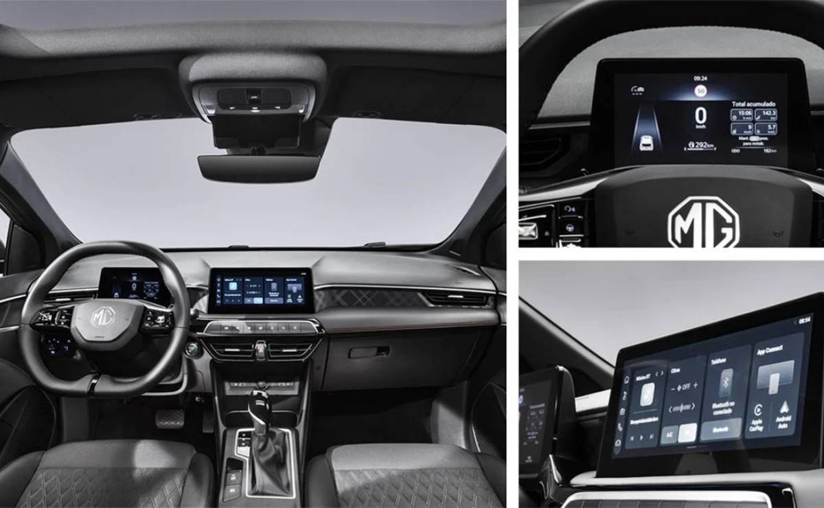 MDP Hatch MG3 naftero interior ¿Podrá el MG3 naftero revolucionar el segmento de los hatchbacks en Argentina?