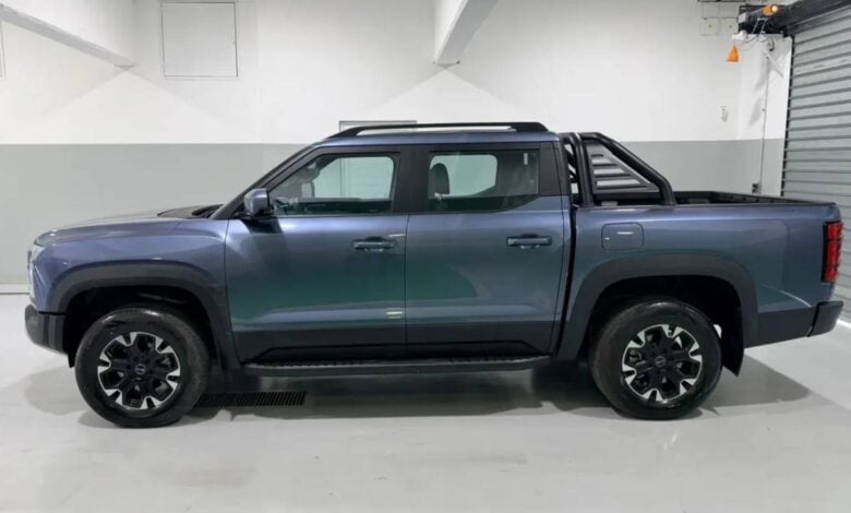 MDP Pick up BYD Shark perfil 4 BYD Shark: La Pick-Up que Aspira a Revolucionar el Segmento Mediano