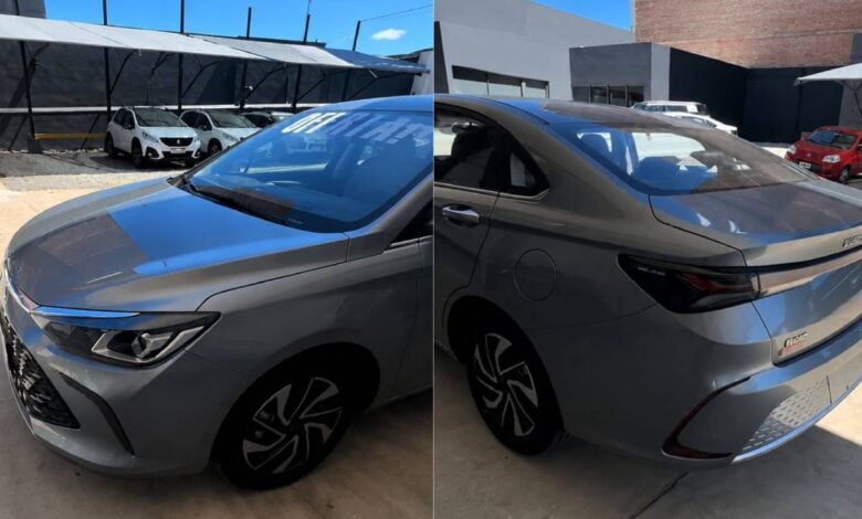 MDP Sedan BAIC EU5 frente trasera ¿Está el Fiat Cronos preparado para enfrentar a los nuevos sedanes chinos en Argentina?