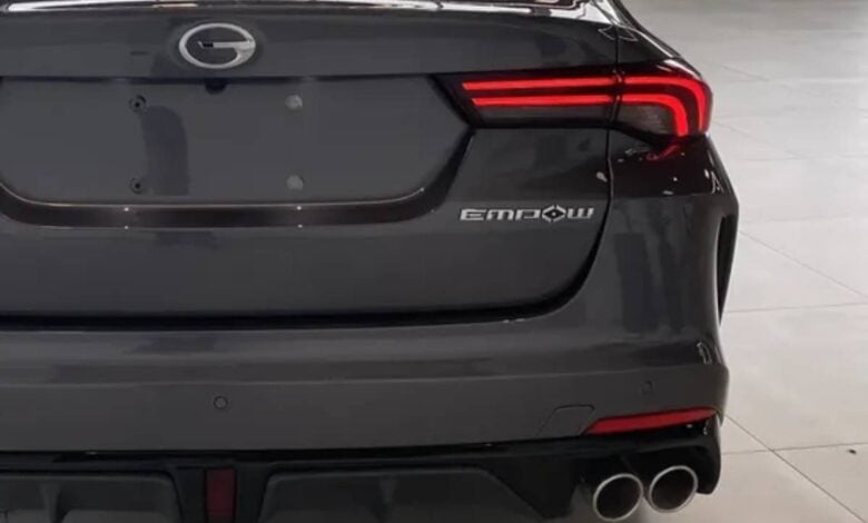 MDP Sedan GAC Empow cola ¿Podrá el GAC Empow redefinir el segmento de sedanes en Argentina?