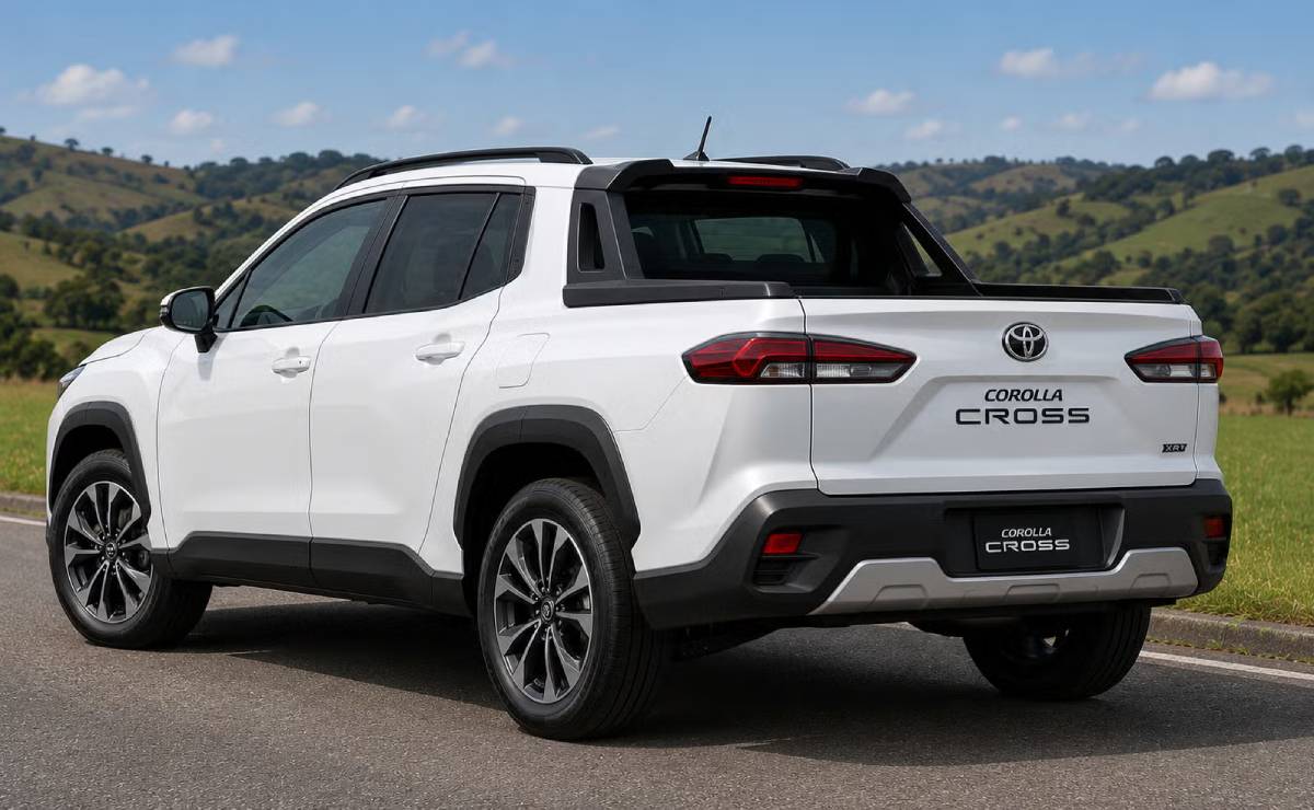MDP Toyota Corolla Cross pick up trasera 1 Toyota se Aventura en el Segmento de Pick-Ups con la Novedosa Corolla Cross: ¿Qué nos Espera?
