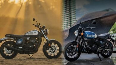MDP jawa 42 fj vs royal enfield hntr 350 ¿La nueva Jawa 42 FJ desplaza a la Royal Enfield HNTR 350 en el segmento mediano?