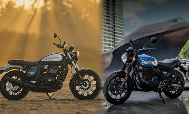 ¿La nueva Jawa 42 FJ desplaza a la Royal Enfield HNTR 350 en el segmento mediano? MDP jawa 42 fj vs royal enfield hntr 350 ¿La nueva Jawa 42 FJ desplaza a la Royal Enfield HNTR 350 en el segmento mediano?