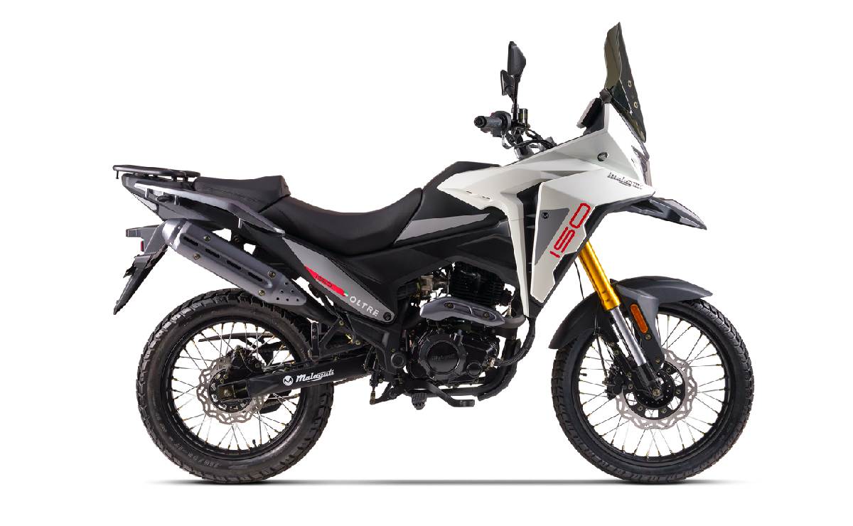 MDP moto malaguti oltre 150 blanca ¿Llegó la revolución del segmento on-off a Argentina con la nueva Malaguti Oltre 150?