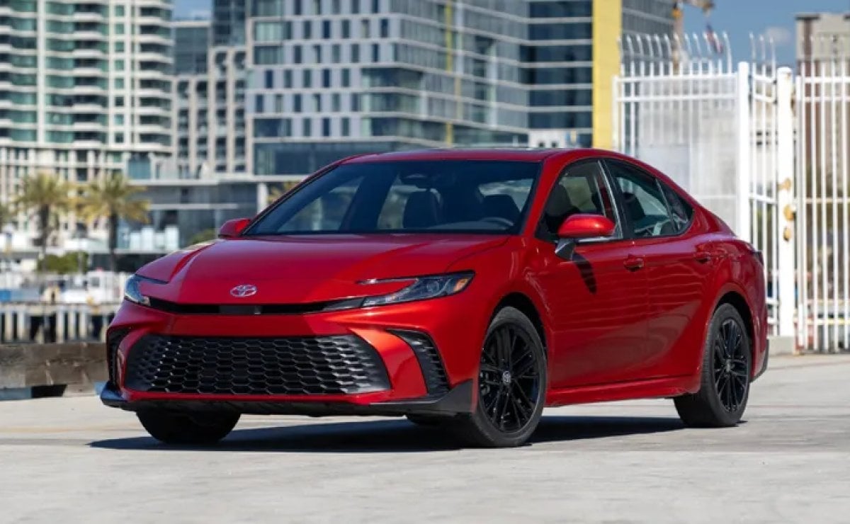 Interior del Toyota Camry 2026