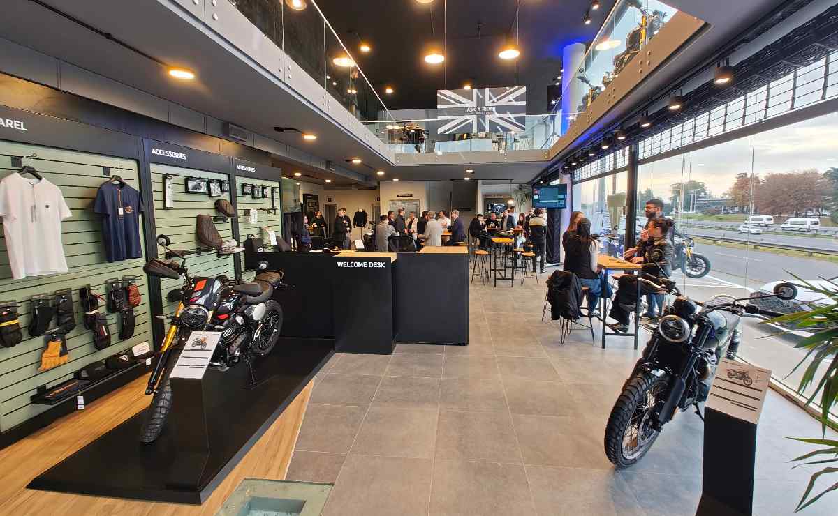 MDP triumph leloir Triumph Acelera en Argentina con la Inauguración de su Nuevo Concesionario en Parque Leloir