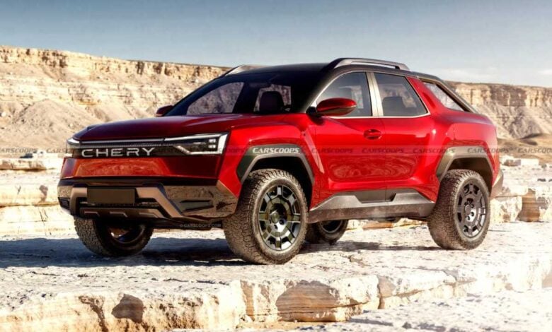 ¿La Nueva Chery Compacta Listada Para Competir Con La Ford Maverick y Fiat Toro? MDP Chery Pick up 1 ¿La Nueva Chery Compacta Listada Para Competir Con La Ford Maverick y Fiat Toro?