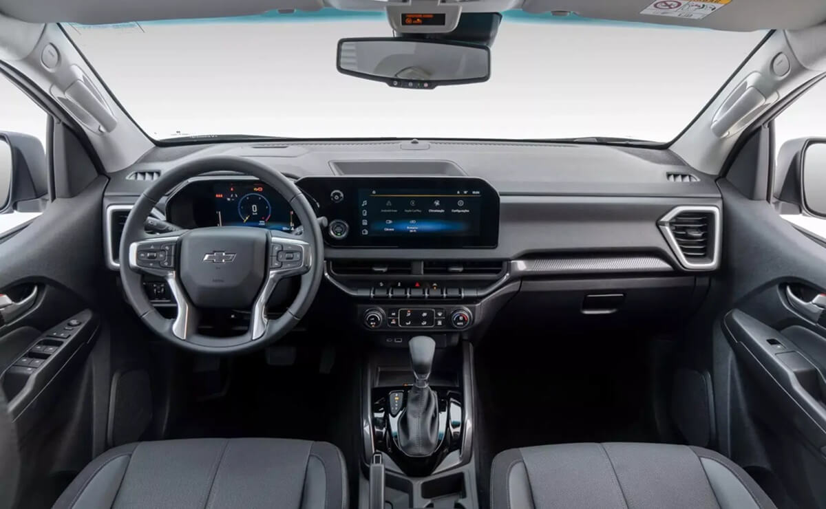 MDP Chevrolet S10 Trail Boss interior Chevrolet S10 Trail Boss: La Versión que Revoluciona el Off-Road