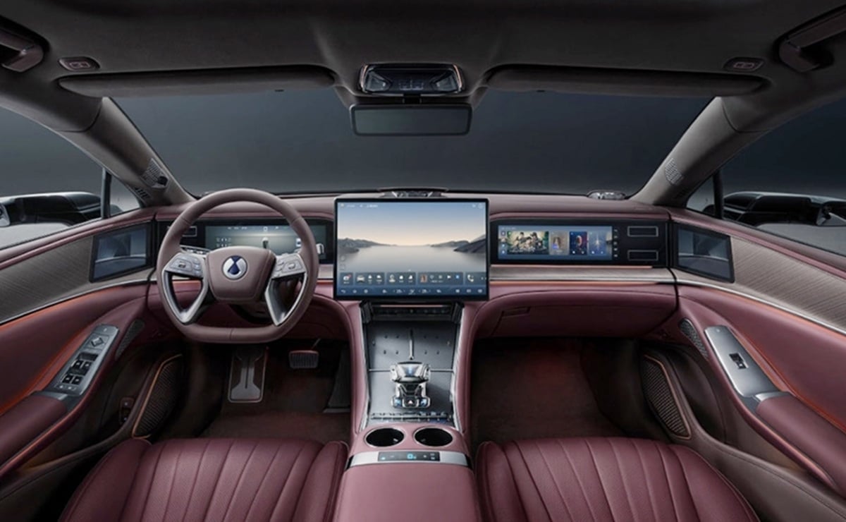 MDP Interior de un BYD Denza Z9S El Denza Z9S: El SUV de lujo de BYD que promete revolucionar el mercado