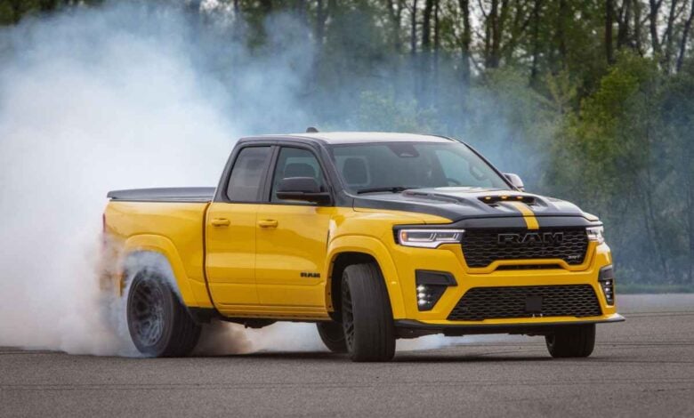 MDP RAM 1500 Rumble Bee 3 RAM 1500 Rumble Bee Muscle Trucks 2027: El Rugido que Revoluciona el Camino