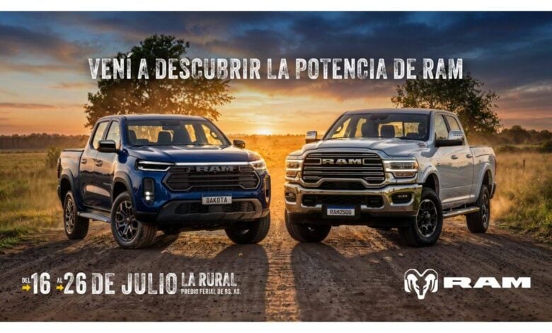 RAM Brilla en la Exposición Rural de Palermo 2026 con Lanzamientos Sorprendentes MDP RAM y sus pick ups RAM Brilla en la Exposición Rural de Palermo 2026 con Lanzamientos Sorprendentes