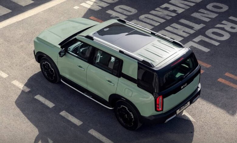 MDP SUV Baic BJ30 techo BAIC BJ30: ¿El SUV chino que conquistará Argentina en 2026?