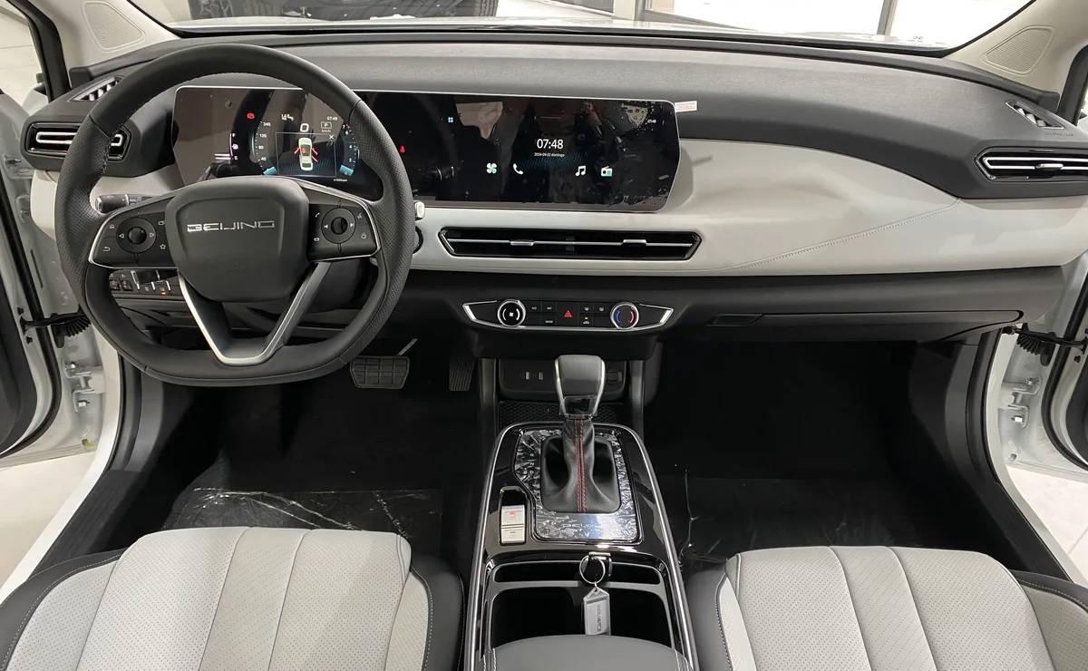 ¿Puede el BAIC U5 desafiar al Toyota Corolla en Argentina? MDP Sedan Baic EU5 Plus interior ¿Puede el BAIC U5 desafiar al Toyota Corolla en Argentina?