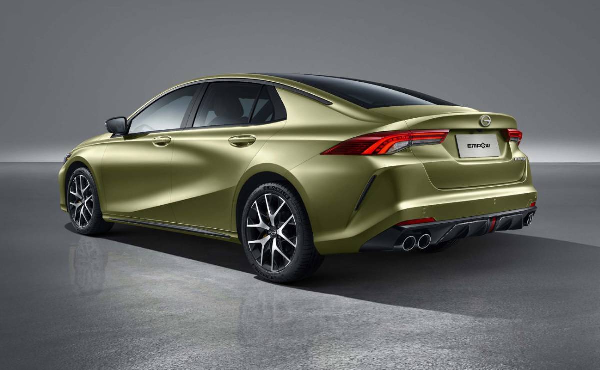 Nuevo GAC Empow: ¿El Sedán Mediano que Desafía a los SUV en Argentina? MDP Sedan GAC Empow trasera Nuevo GAC Empow: ¿El Sedán Mediano que Desafía a los SUV en Argentina?