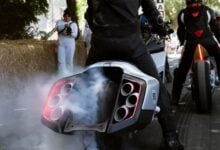 MDP bmw vision k18001 BMW Vision K18: un vistazo al futuro del motociclismo con sonido impactante