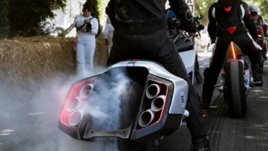 BMW Vision K18: un vistazo al futuro del motociclismo con sonido impactante MDP bmw vision k18001 BMW Vision K18: un vistazo al futuro del motociclismo con sonido impactante