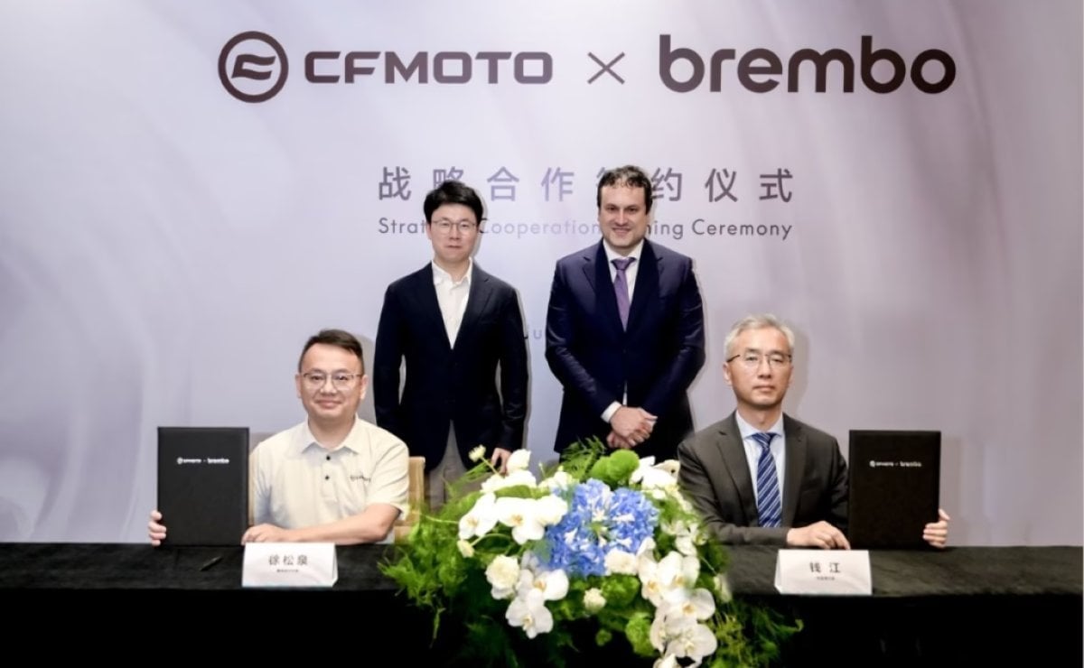MDP brembo cfmoto2 CFMoto y Brembo: La alianza que promete revolucionar los sistemas de frenos en motocicletas de alto rendimiento