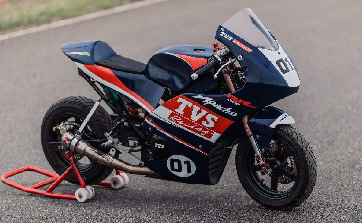 MDP tvs minimoto 2 Apache RR 200 Mini GP: La Puerta de Entrada al Mundo de las Carreras para Jóvenes Pilotos