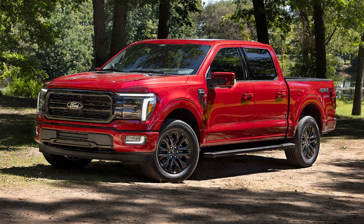 ¿El regreso de Volkswagen al segmento de pick ups en Estados Unidos? MDP 2024 Ford F 150 Lariat frente ¿El regreso de Volkswagen al segmento de pick ups en Estados Unidos?