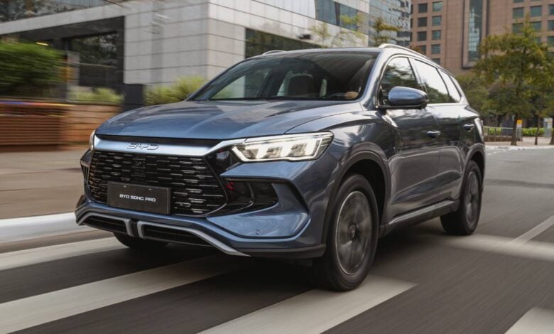 ¿BYD Song Pro redefinirá el mercado de SUV híbridos en 2023? MDP BYD Song Pro accion ¿BYD Song Pro redefinirá el mercado de SUV híbridos en 2023?
