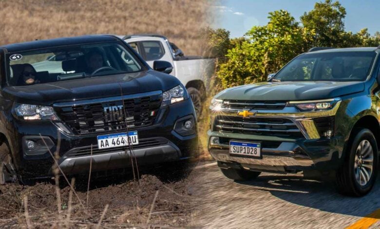 MDP Fiat Titano vs Chevrolet S10 Chevrolet S10 LTZ vs Fiat Titano Ranch: ¿Cuál es la Mejor Elección en el Segmento de los 200 CV Turbodiésel?