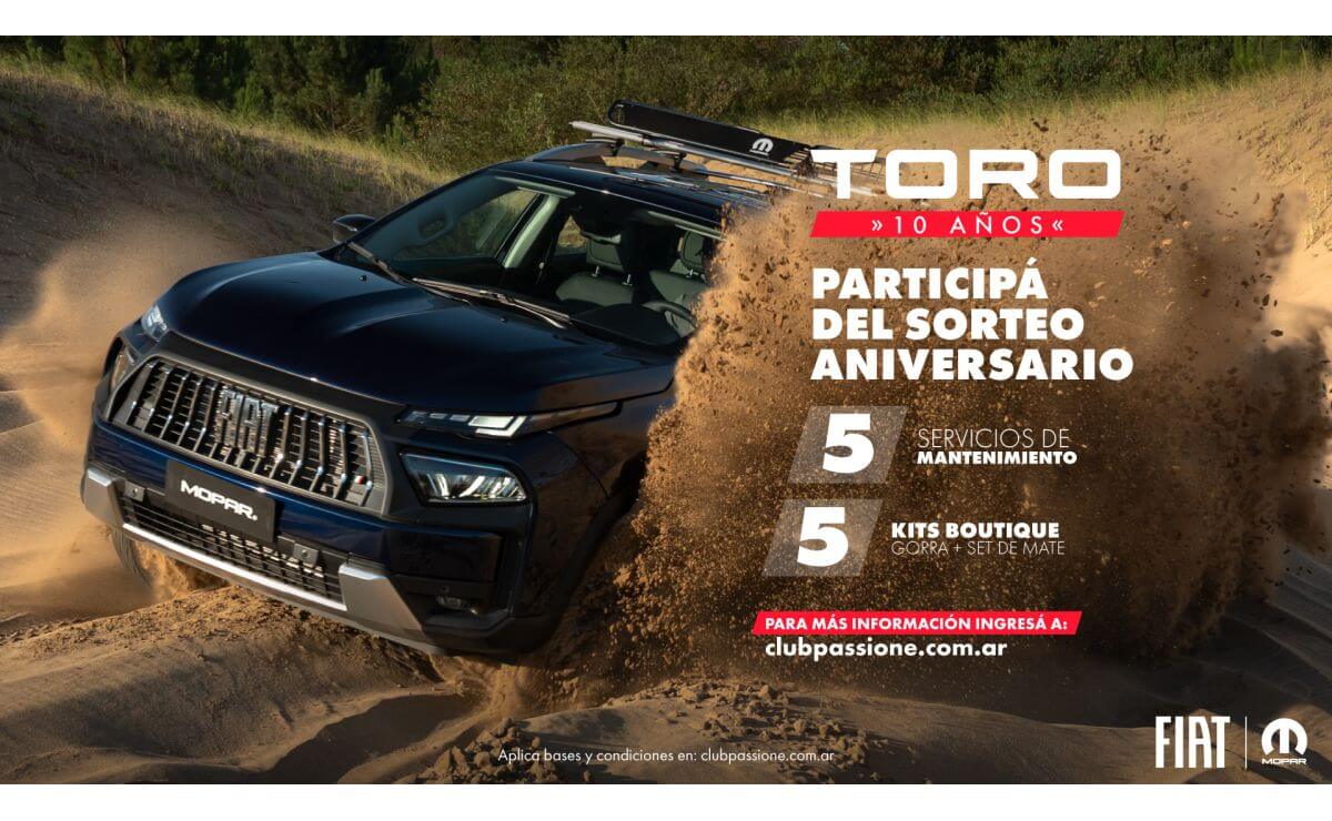 MDP Fiat Toro 10 anos Fiat Toro celebra una década en Argentina: ¿Qué hace a esta camioneta tan especial?