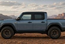 MDP Ford Bronco pick up perfil ¿Ford Bronco pick-up: la rival perfecta para la Jeep Gladiator?